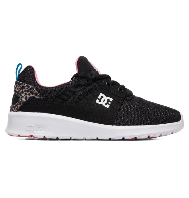 dcshoes, Heathrow TX SE - Baskets pour Femme, BLACK/PINK/BLACK (kpk) 0 Heathrow TX SE - Baskets pour Femme Noir ADJS700025 DC Shoes