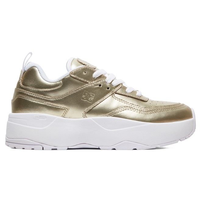 dcshoes, Women's E.Tribeka Platform SE Shoes, LIGHT GOLD (lgd) 0 Women's E.Tribeka Platform SE Shoes Yellow ADJS700081 DC Shoes