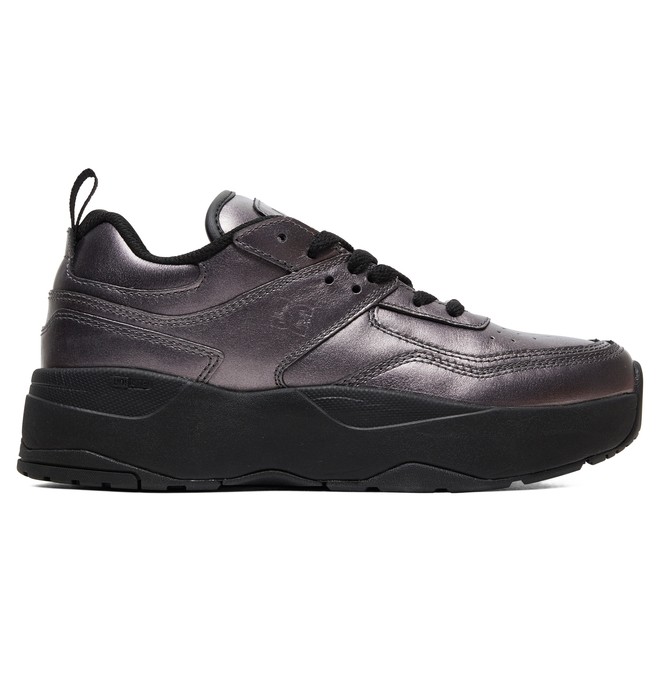 dcshoes, Women's E.Tribeka Platform SE Shoes, METALLIC ANTHRACITE (man) 0 Women's E.Tribeka Platform SE Shoes Orange ADJS700081 DC Shoes