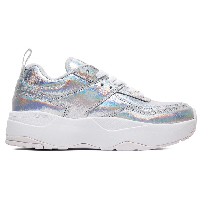 dcshoes, Women's E.Tribeka Platform SE Shoes, SILVER (sil) 0 Women's E.Tribeka Platform SE Shoes Grey ADJS700081 DC Shoes