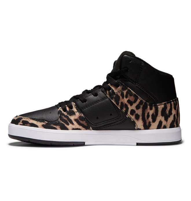 DC Cure HighTop Leather Skate Shoes for Women DC Shoes