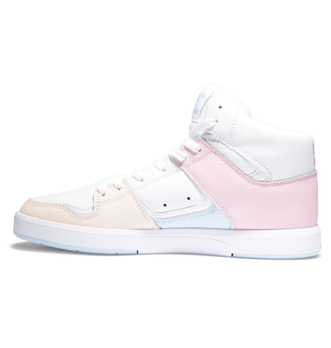 DC Cure - High-Top Leather Skate Shoes for Women  ADJS700096