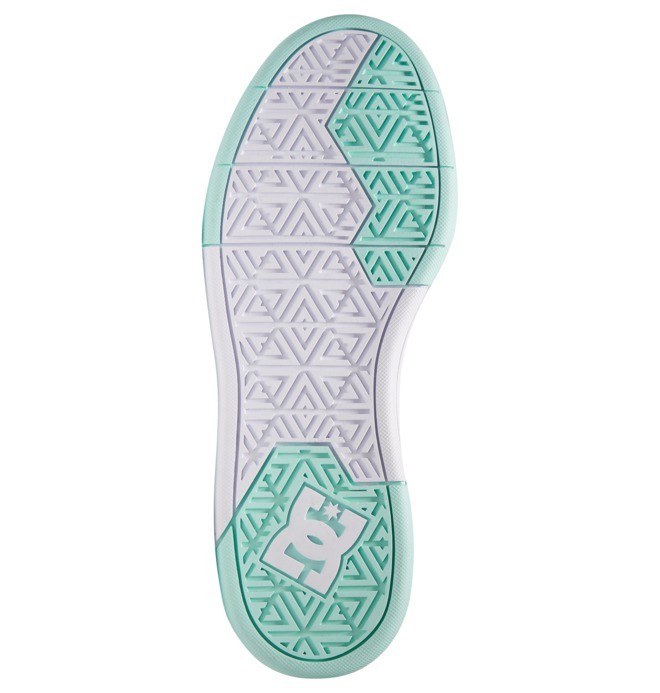 DC Cure - High-Top Leather Skate Shoes for Women  ADJS700096