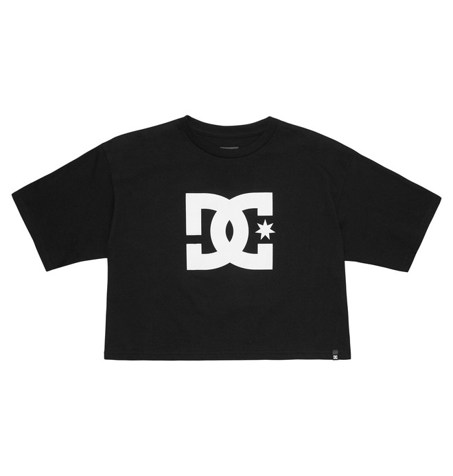 dcshoes, Star Cropped Tee, BLACK (kvj0) 0 Star Cropped Tee ADJZT03010 DC Shoes