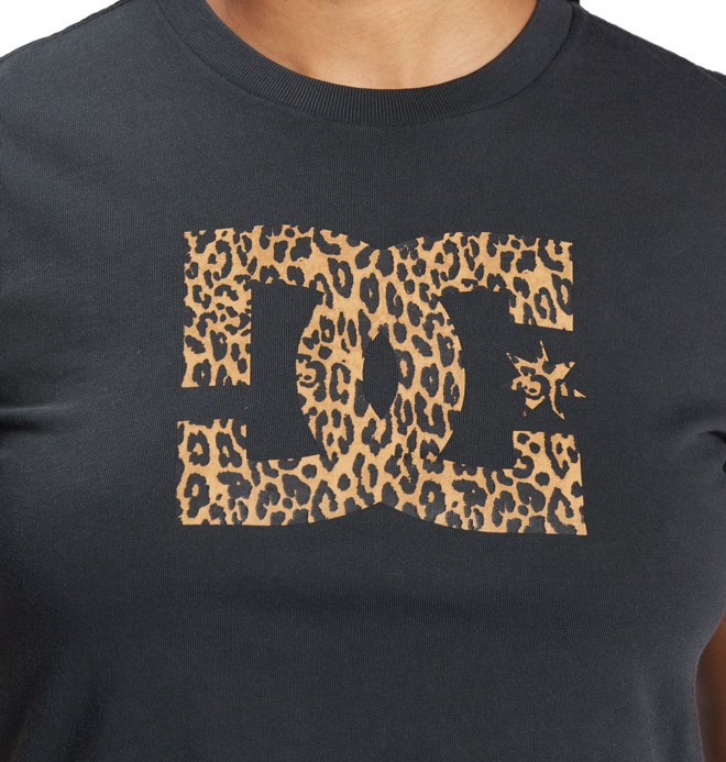 Washed DC Star - Cropped T-Shirt for Women  ADJZT03040
