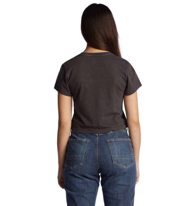 Back 2 School - Cropped Baby T-Shirt for Women  ADJZT03051