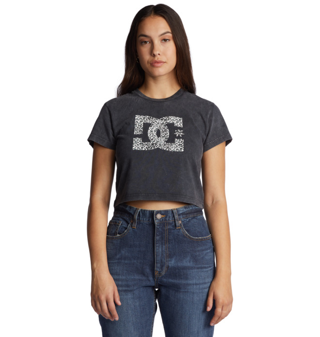 DC Star Fill - Cropped Baby T-Shirt for Women  ADJZT03052