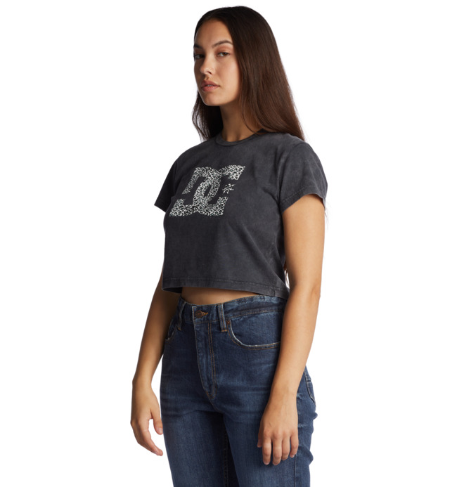 DC Star Fill - Cropped Baby T-Shirt for Women  ADJZT03052