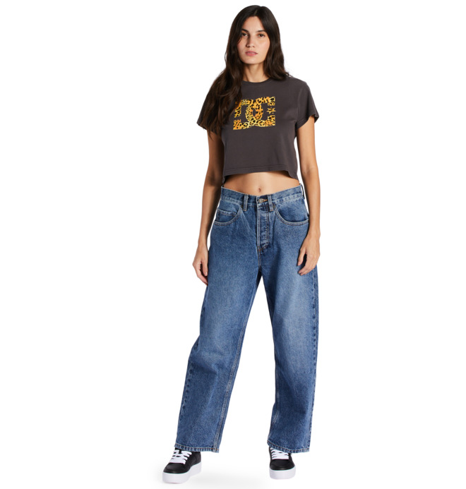 DC Star Fill - Cropped Fitted T-Shirt for Women | DC Shoes