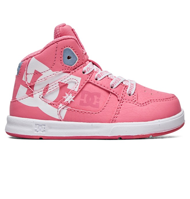 dcshoes, Toddler’s Pure SE - High-Top Shoes, PINK (pnk) 0 Toddler’s Pure SE - High-Top Shoes Pink ADOS700030 DC Shoes