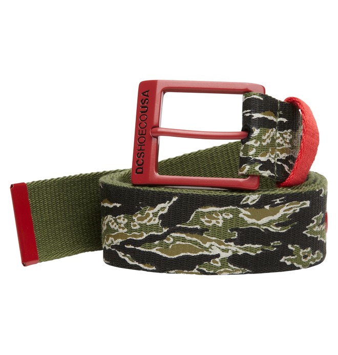 dcshoes, Men's RD Jungle Belt, MILITARY GREEN CAMO (gqk6) 0 Men's RD Jungle Belt ADYAA00040 DC Shoes