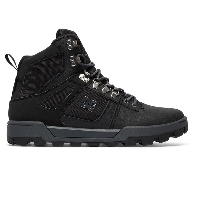 dcshoes, Pure High Boot - Boots pour Homme, BLACK/BLACK/DK GREY (bkd) 0 Pure High Boot - Boots pour Homme ADYB100001 DC Shoes