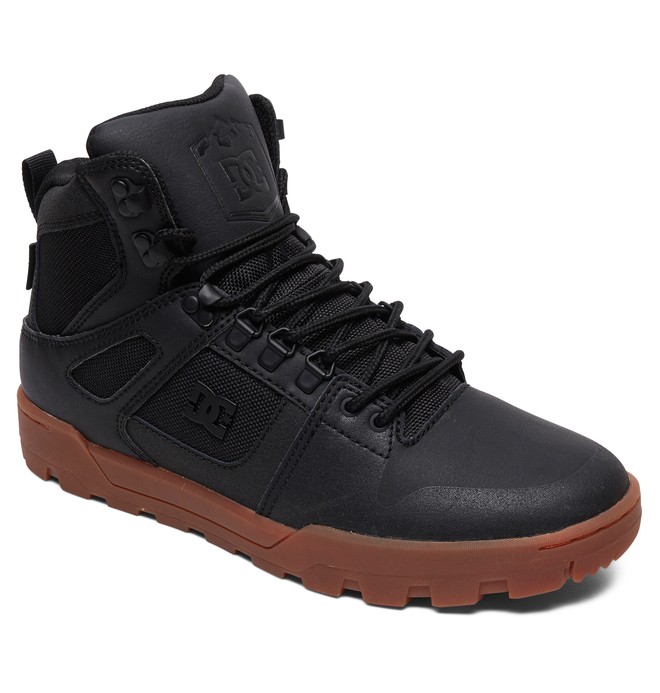 pure wnt water resistant leather boots