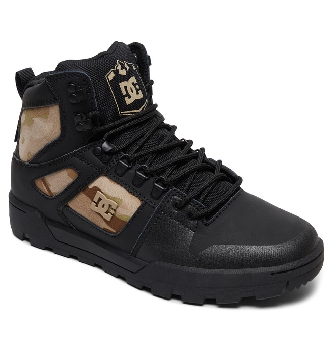 pure wnt water resistant leather boots