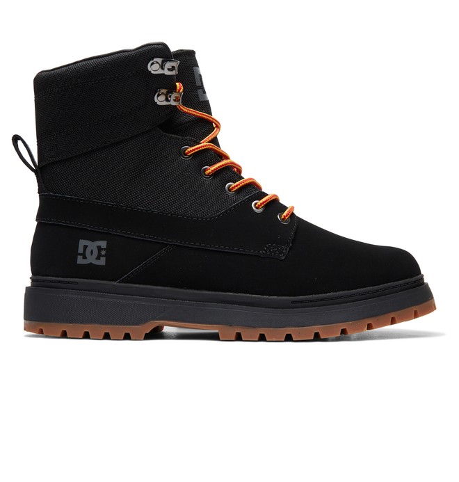 dcshoes, Uncas - Lace-Up Boots for Men, BLACK/BLACK/BLACK (3bk) 0 Uncas - Lace-Up Boots for Men Black ADYB700023 DC Shoes