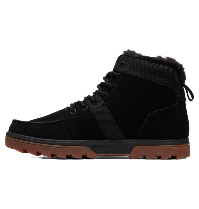 Woodland Leather Lace-up Winter Boots for Men  ADYB700033