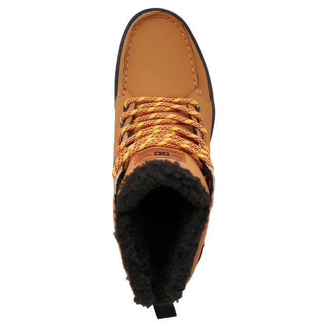 Woodland Leather Lace-up Winter Boots for Men  ADYB700033