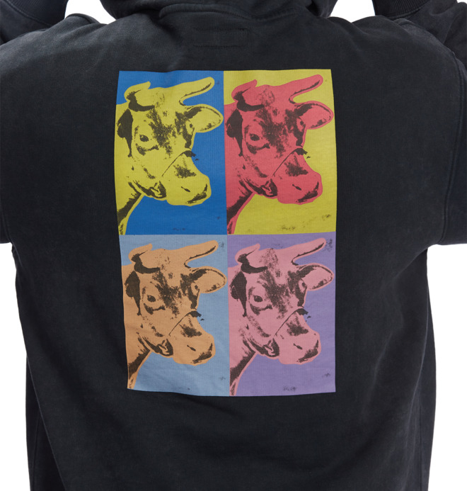 Andy Warhol Cow Series - Hoodie for Men ADYFT03346