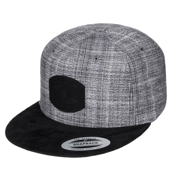 dcshoes, Brooser - Snapback Cap, LICORICE (ktf0) 0 Brooser - Snapback Cap ADYHA03354 DC Shoes