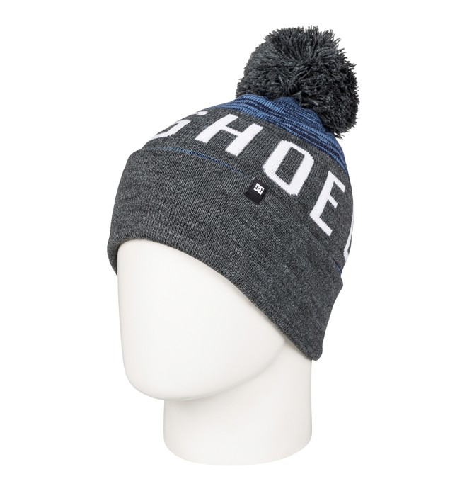 dcshoes, Hombres Gorro con Borla Blathers, BLUE IRIS (btl0) 0 Hombres Gorro con Borla Blathers ADYHA03374 DC Shoes