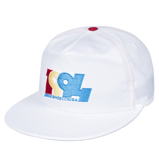 dcshoes, Graduate - Gorra con Ajuste a Presión para Hombre, SNOW WHITE (wbb0) 0 Graduate - Gorra con Ajuste a Presión para Hombre Blanco ADYHA03559 DC Shoes