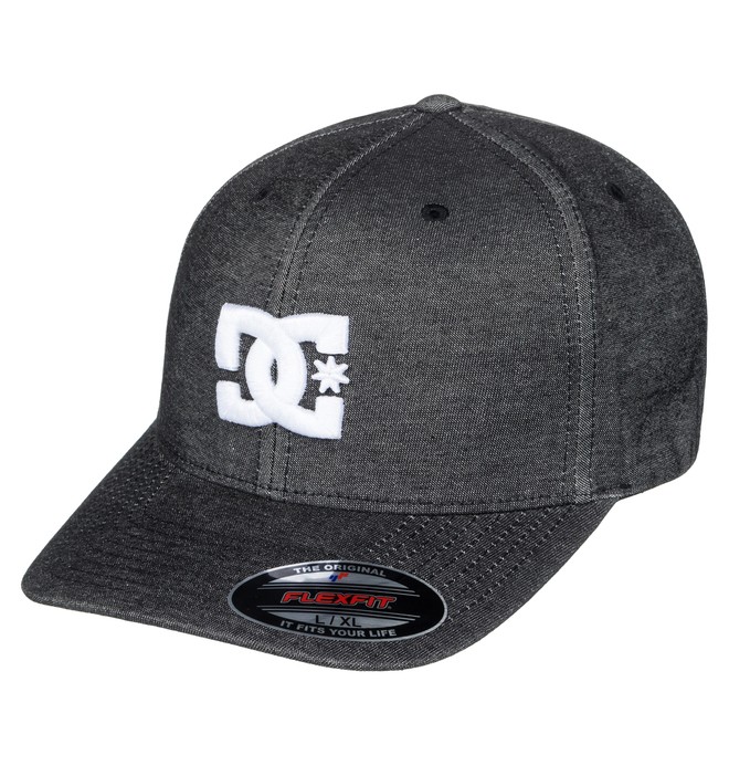 dcshoes, Capstar TX Flexfit Hat, BLACK (kvj0) 0 Capstar TX Flexfit Hat Black ADYHA03561 DC Shoes