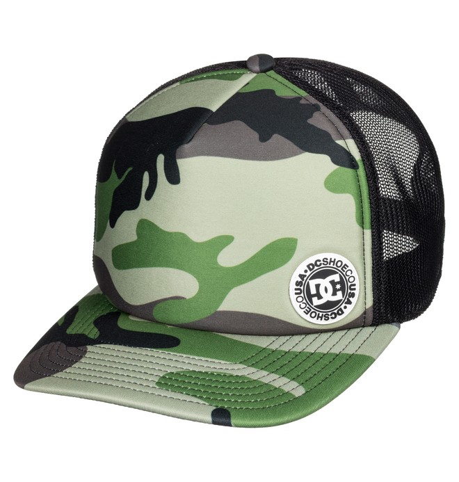 dcshoes, Balderson Trucker Hat, CAMO (rrp6) 0 Balderson Trucker Hat Red ADYHA03628 DC Shoes