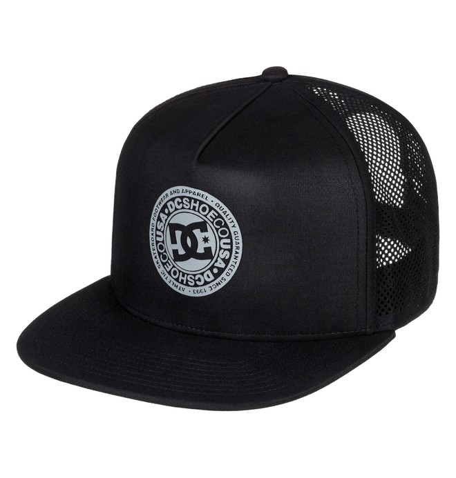 dcshoes, Perftailer - Snapback Cap für Männer, BLACK (kvj0) 0 Perftailer - Snapback Cap für Männer Schwarz ADYHA03645 DC Shoes