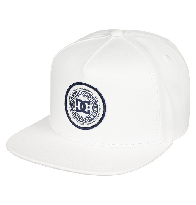 dcshoes, Cresty Snapback Hat, ANTIQUE WHITE (wcl0) 0 Cresty Snapback Hat White ADYHA03646 DC Shoes