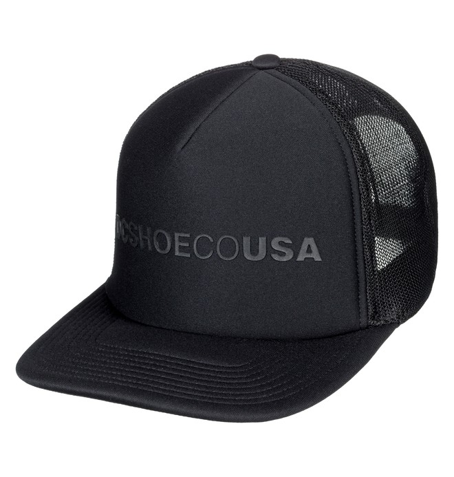 dcshoes, Lieberson Trucker Hat, BLACK (kvj0) 0 Lieberson Trucker Hat Black ADYHA03720 DC Shoes