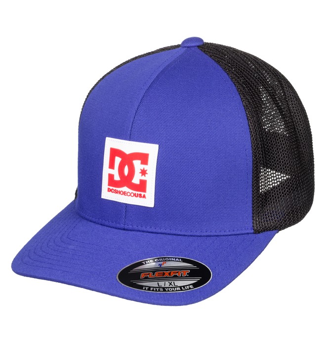 dcshoes, Mesher Flexfit® Trucker Hat, NAUTICAL BLUE (bqr0) 0 Mesher Flexfit® Trucker Hat Blue ADYHA03761 DC Shoes