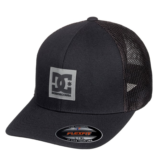 dcshoes, Mesher Flexfit® Trucker Hat, BLACK (kvj0) 0 Mesher Flexfit® Trucker Hat Black ADYHA03761 DC Shoes
