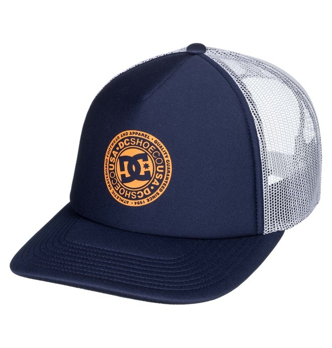 dcshoes, Vested Up Trucker Hat, ORANGE POPSICLE (nls0) 0 Vested Up Trucker Hat ADYHA03763 DC Shoes