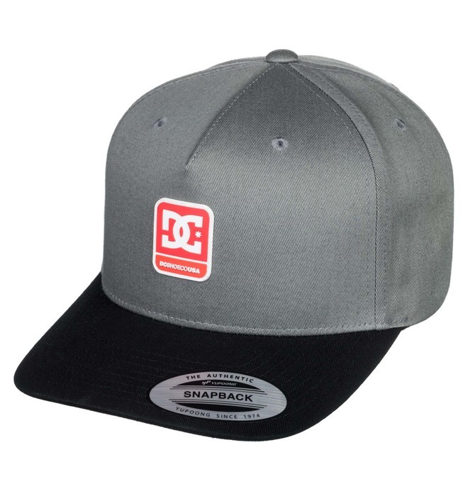 dcshoes, Snapdragger Snapback Hat, PEWTER (kpf0) 0 Snapdragger Snapback Hat ADYHA03853 DC Shoes