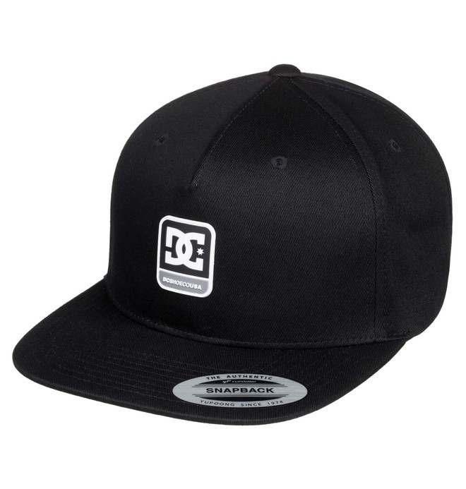 dcshoes, Snapdragger Snapback Hat, BLACK (kvj0) 0 Snapdragger Snapback Hat Black ADYHA03853 DC Shoes