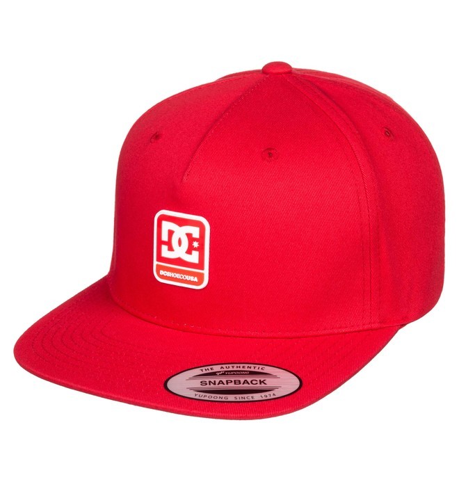 dcshoes, Snapdragger - Snapback Cap, RACING RED (rqr0) 0 Snapdragger - Snapback Cap Red ADYHA03853 DC Shoes