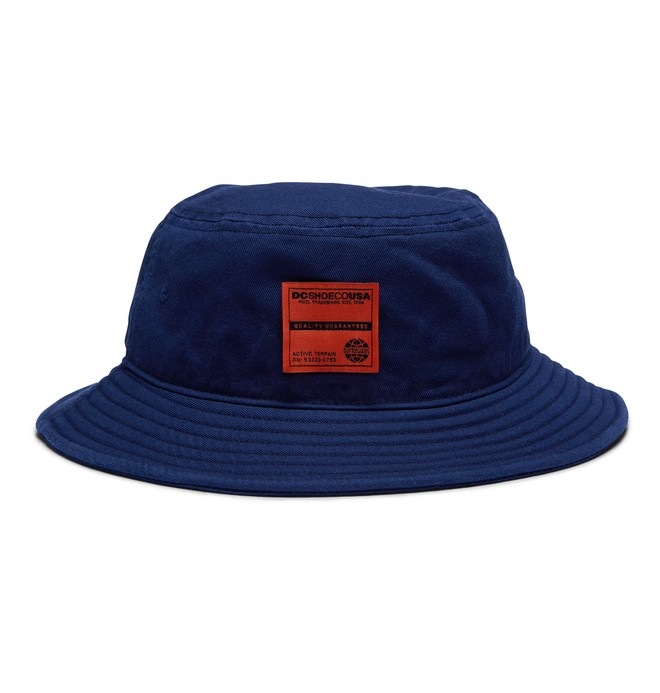 dcshoes, DC X BG Woods Bucket Hat, BLACK IRIS (btl0) 0 DC X BG Woods Bucket Hat Blue ADYHA03935 DC Shoes