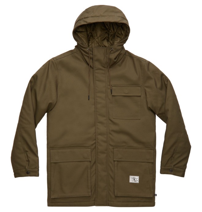 Canondale - Hooded Parka for Men  ADYJK03133