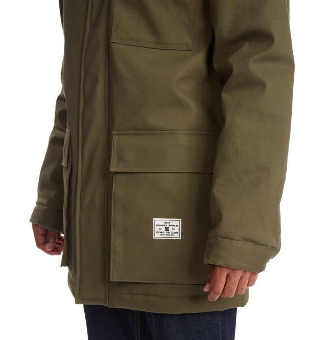 Canondale - Hooded Parka for Men  ADYJK03133