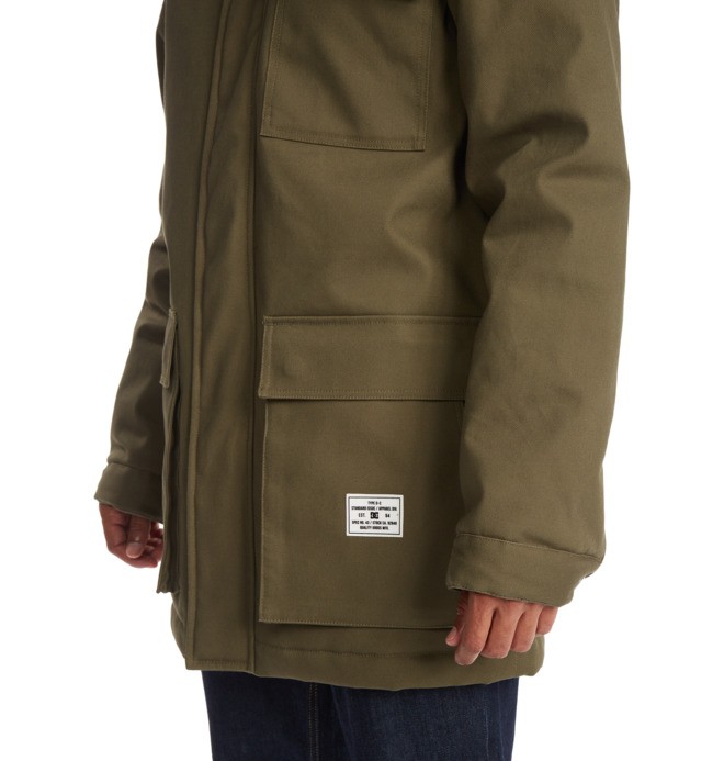 Canondale - Hooded Parka for Men  ADYJK03133
