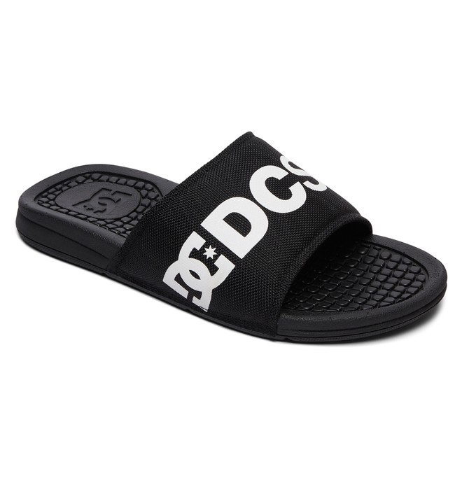 dcshoes, Bolsa SP Slider Sandals, BLACK/WHITE (bkw) 0 Bolsa SP Slider Sandals Black ADYL100032 DC Shoes