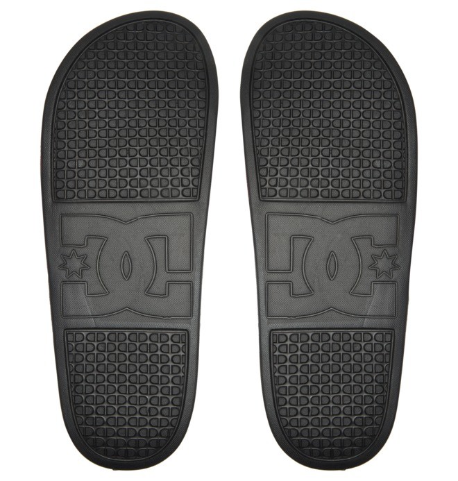 DC SE - Leather Slides Sandals for Men  ADYL100044