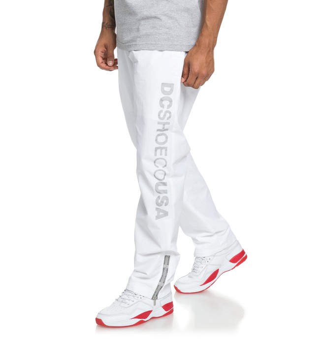 dcshoes, Skate - Pantalón de chándal resistente al agua para Hombre, WHITE (wbb0) 0 Skate - Pantalón de chándal resistente al agua para Hombre ADYNP03040 DC Shoes
