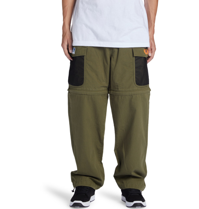 DC x BG Convertible - Convertible Cargo Trousers for Men ADYNP03081