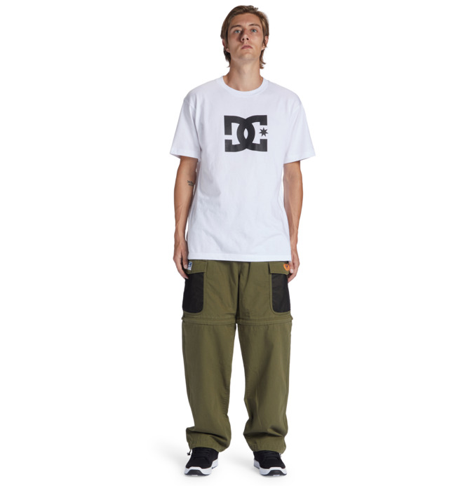 DC x BG Convertible - Convertible Cargo Trousers for Men ADYNP03081