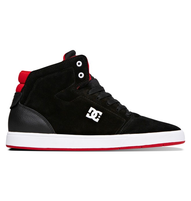 DC Shoes Pure High Top WC - Grey / Red | Supereight.net