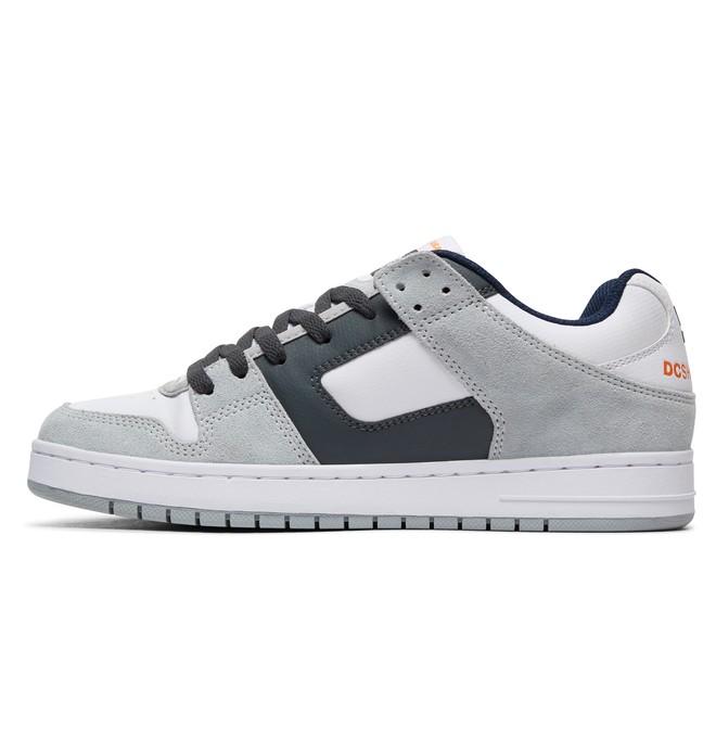 Scarpe Da Ginnastica DC Shoes Manteca Uomo - Tomaia In Pelle O Mesh, Chiusura Con Velcro, Comode E Casual