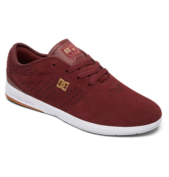 dc shoes maroon