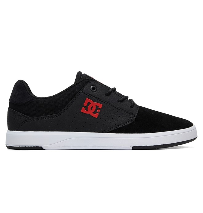 dcshoes, Plaza Shoes, BLACK/GREY/RED (xksr) 0 Plaza Shoes Black ADYS100401 DC Shoes