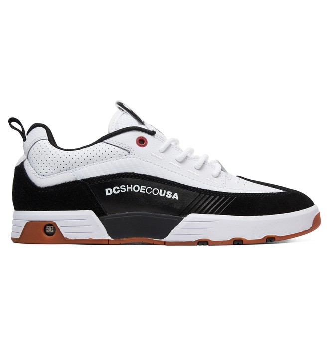 dcshoes, Legacy 98 Slim S Skate Shoes, WHITE/ATHLETIC RED/BLACK (wa1) 0 Legacy 98 Slim S Skate Shoes White ADYS100435 DC Shoes